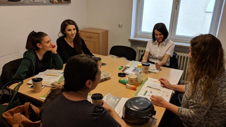 Sprachschule Aktiv lesson