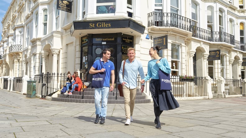 Studenten in Brighton