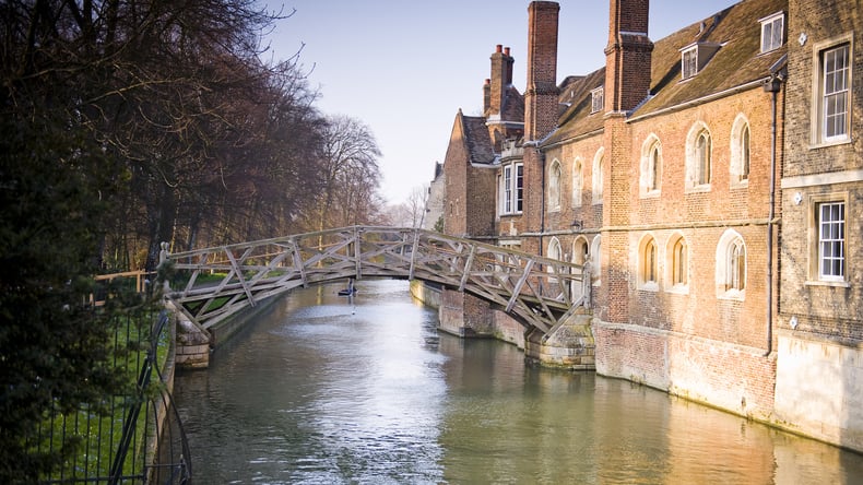 Punting on the river