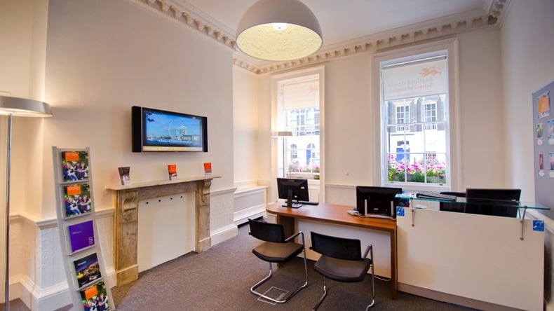 reception area