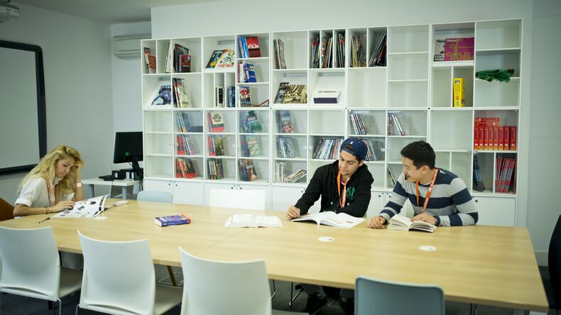 Studying together in London