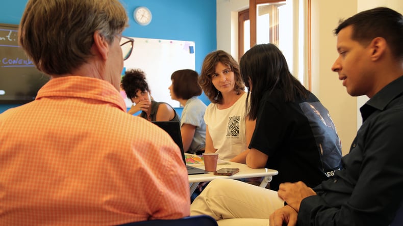 Cursus Italiaans in een groep