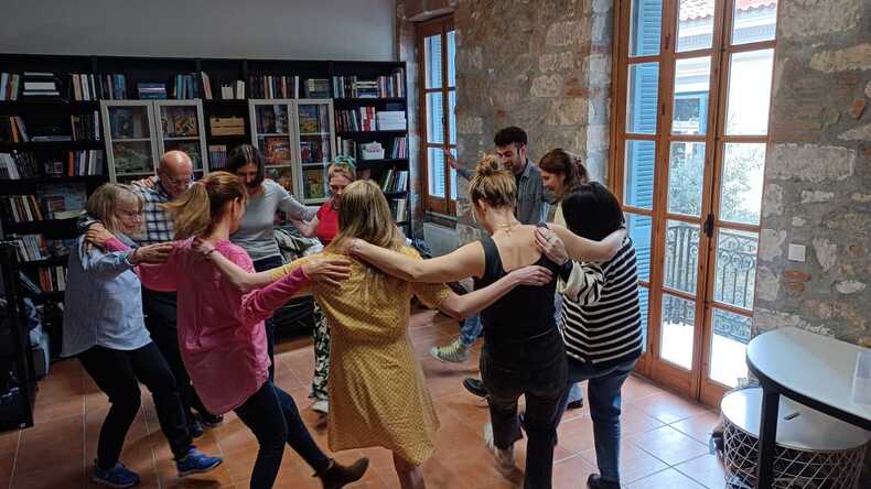 Dancing in Athens