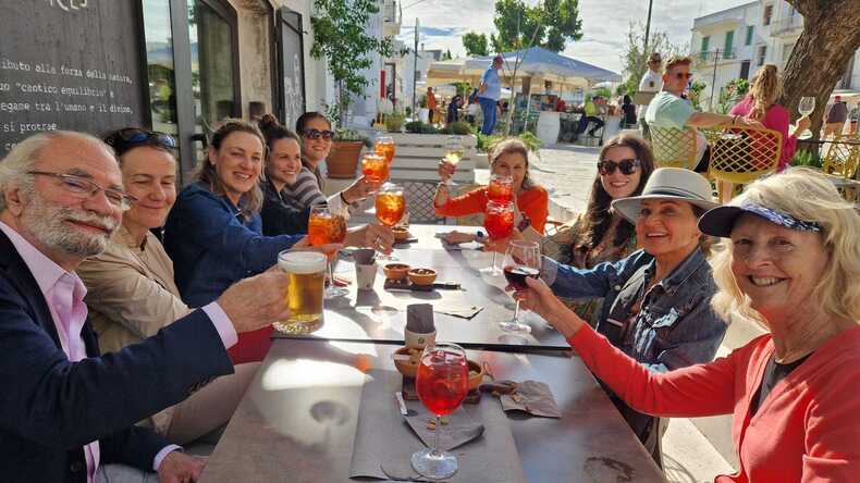 Aperitif z uczniami