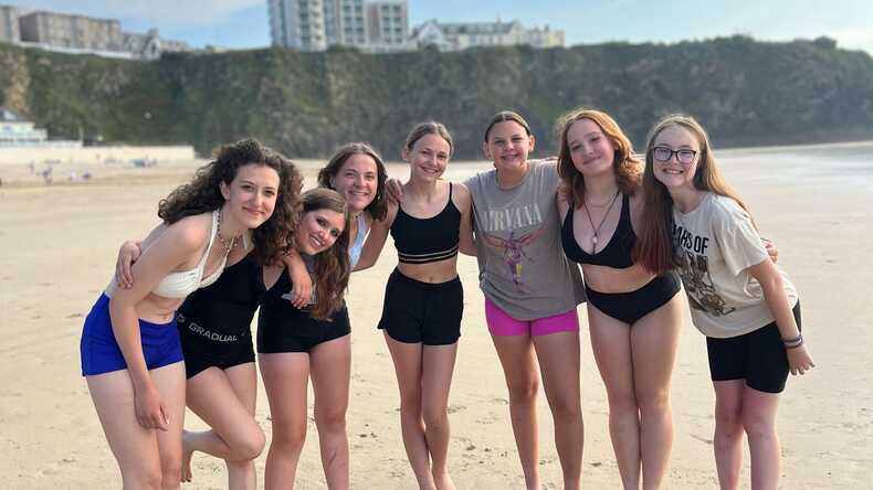 Een dag op het strand