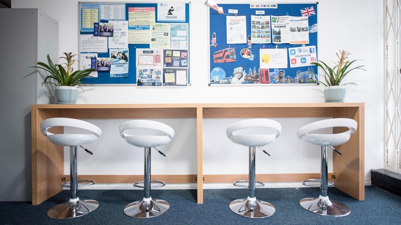 Area di studio della West London English School