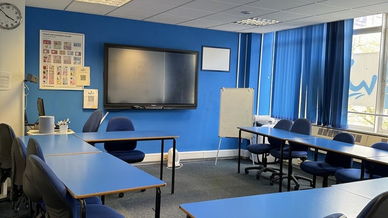 Spazio per le lezioni alla West London English School