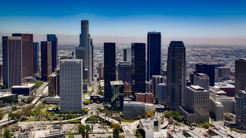 Widok na Los Angeles