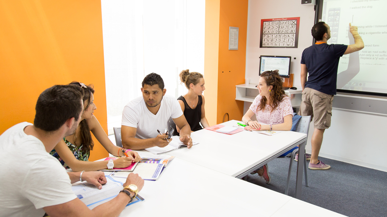 EC English - Les in volle gang