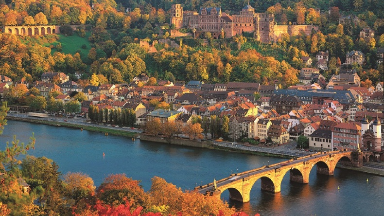 Heidelberg landschap