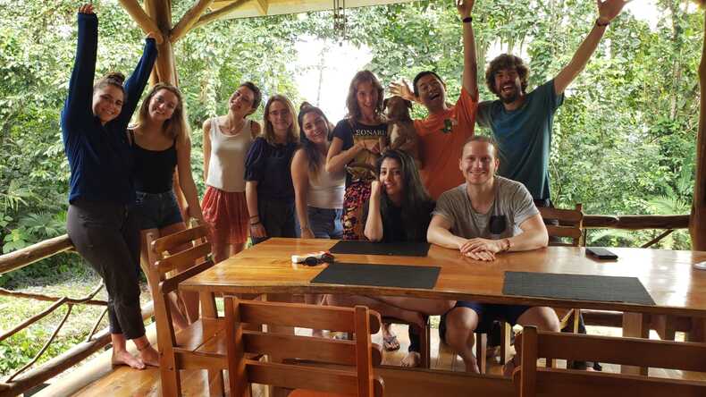 Gaia Amazon Spanish School (AGS) - Buitenterras