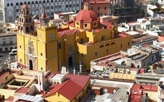 Legnépszerűbb célállomások: Guanajuato (A város kicsinyített nézete)