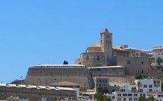 Ibiza (A város kicsinyített nézete)