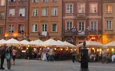 Principales destinos: Varsovia (miniatura de la ciudad)