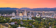 Legnépszerűbb célállomások: Salt Lake City (A város kicsinyített nézete)