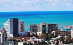 Legnépszerűbb célállomások: Sochi (A város kicsinyített nézete)