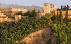 Legnépszerűbb célállomások: Granada (A város kicsinyített nézete)