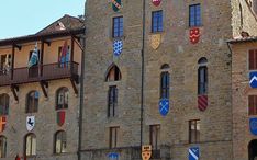 Legnépszerűbb célállomások: Arezzo (A város kicsinyített nézete)