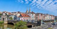 Legnépszerűbb célállomások: Bayonne (A város kicsinyített nézete)