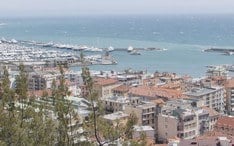 Legnépszerűbb célállomások: Sanremo (A város kicsinyített nézete)