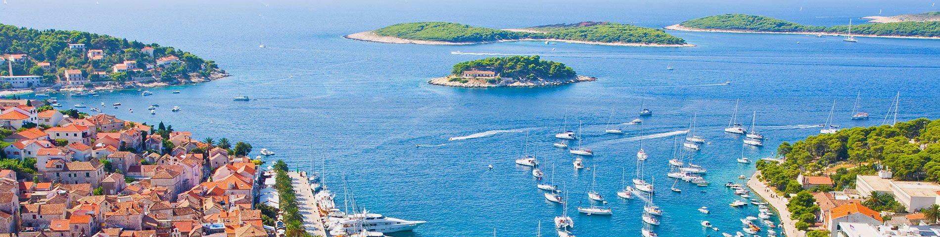 Legnépszerűbb célállomások: Horvátország (A város kicsinyített nézete)