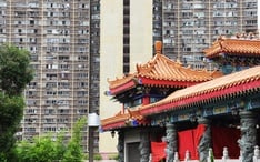Principals destinacions: Hong Kong (miniatura de la ciutat)