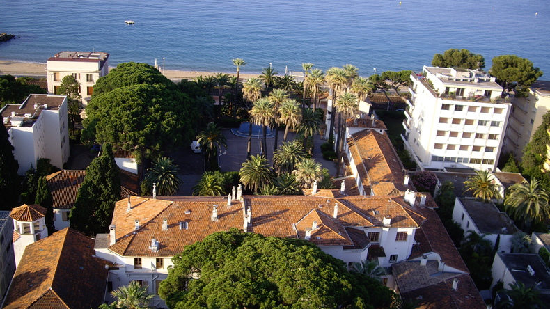 Collège International de Cannes - Вид на океан